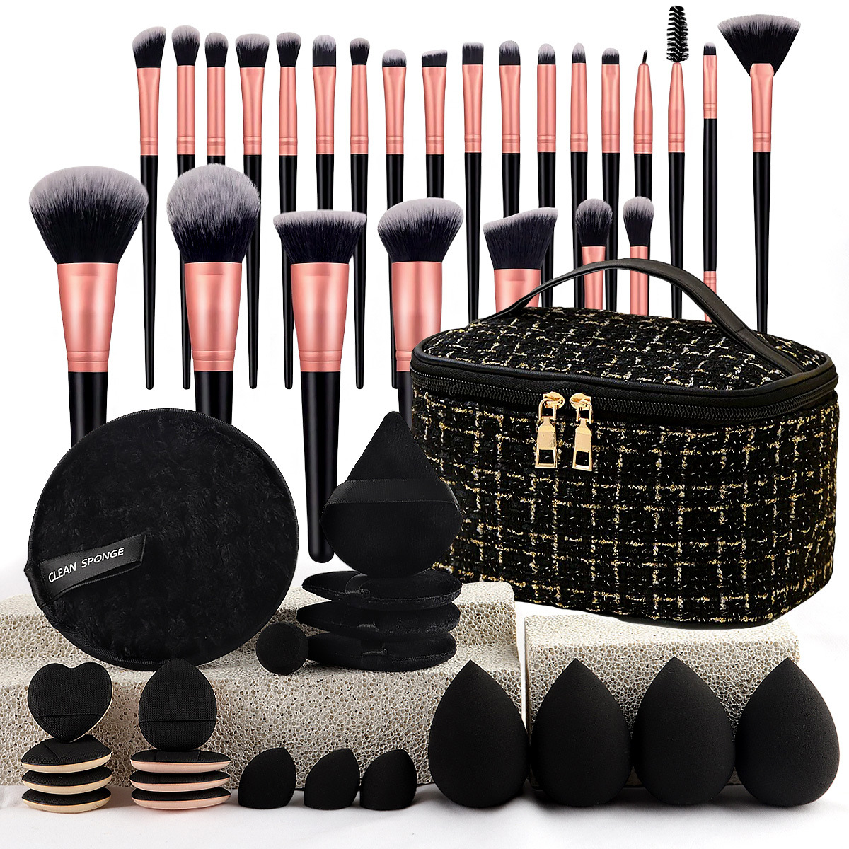 Beauty Makeup Tool - Makyaj Fırça Seti Şık Koku Tarzı