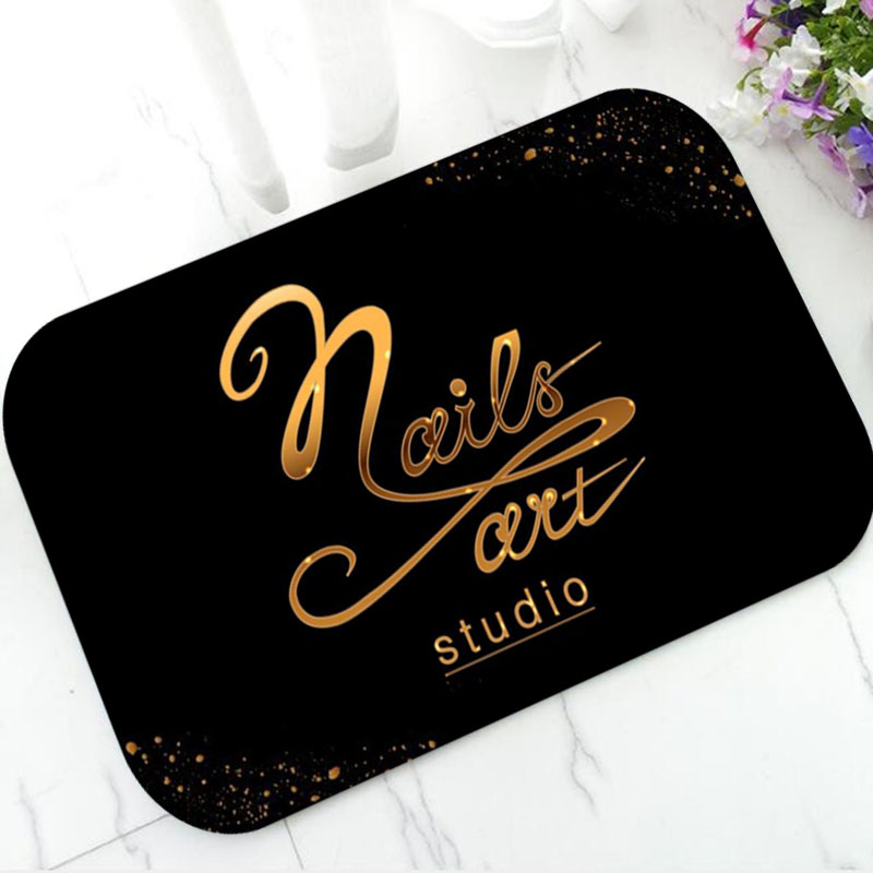 Beauty Makeup Studio - Trendy Siyah Altın Tırnak Sanatı Stüdyosu