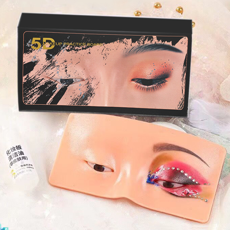 Beauty Makeup Academy - Yeniden kullanılabilir 5D Makyaj Kaş Dövme