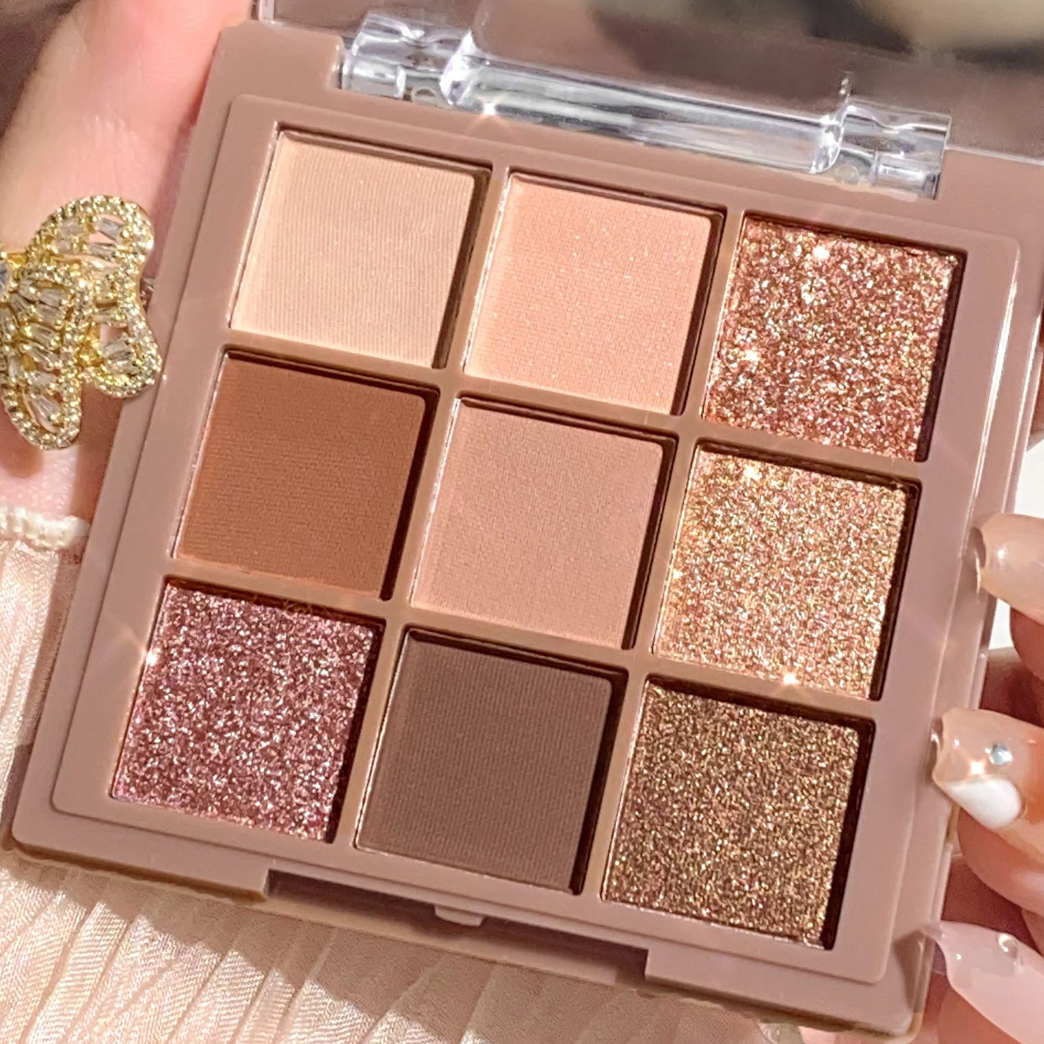 Beauty Huda Makeup - Lüks 9-18 renkli göz farı paleti
