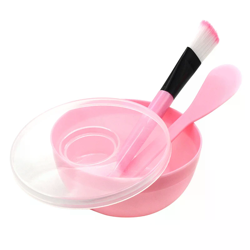 Beauty Makeup Bar - Yüz Fırçası Maske Kasesi Kaşık Seti
