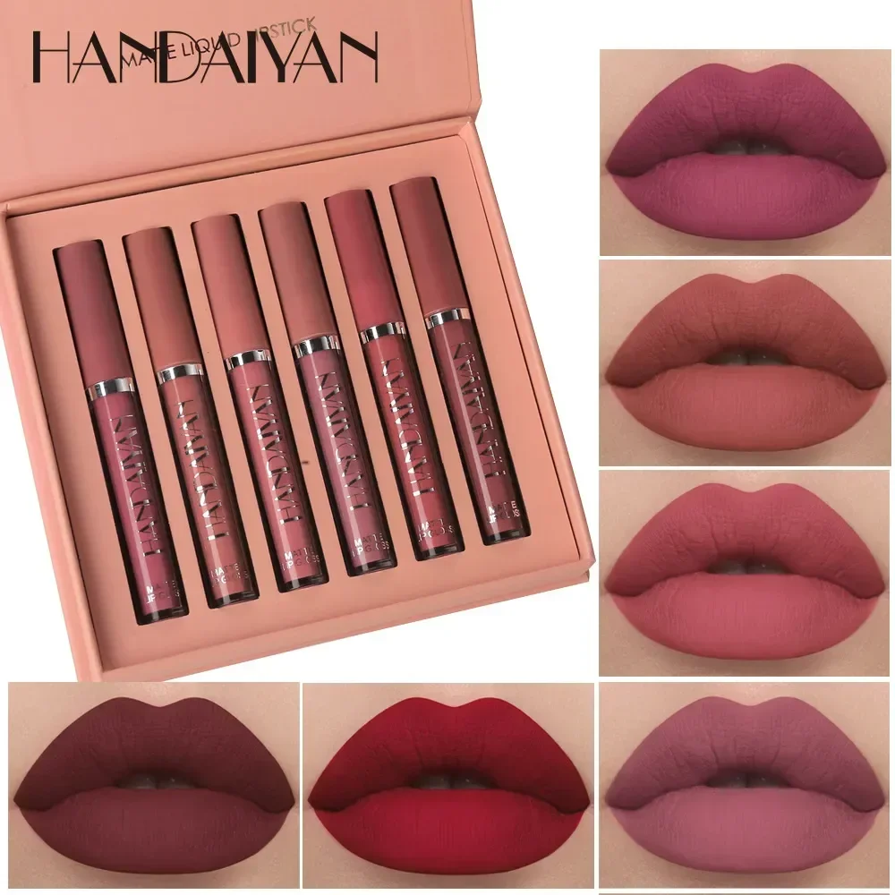 Beauty Huda Makeup - HANDAIYAN 6 PCS Ruj Seti makyaj