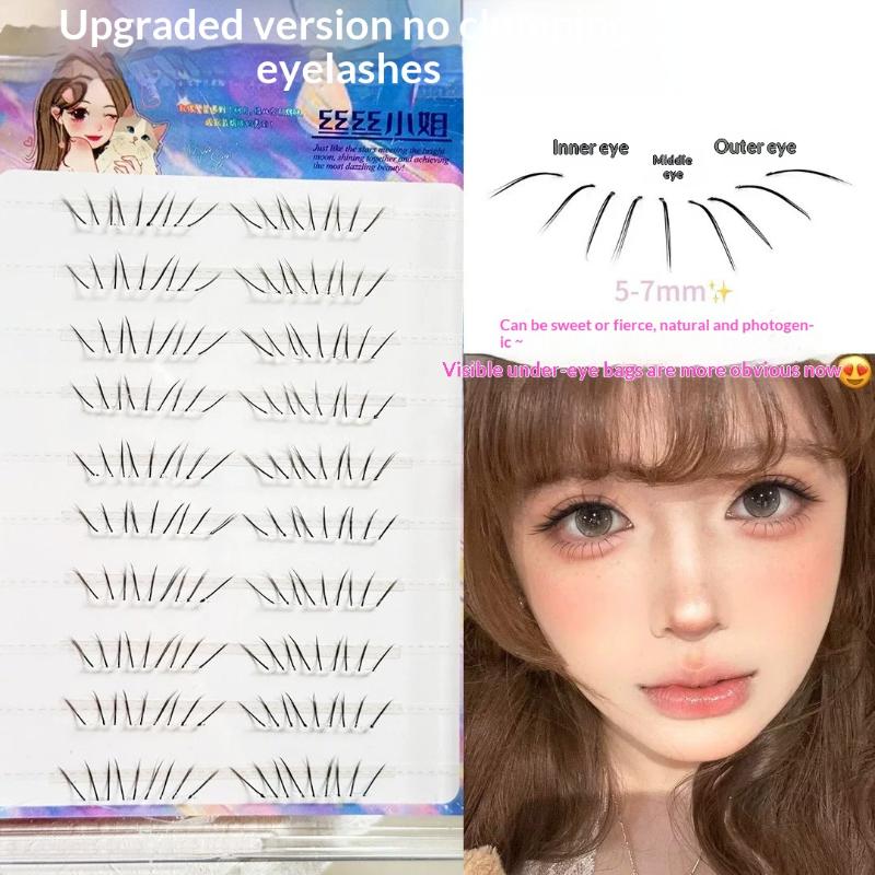 Beauty Natural Makeup - 1 Set Kendinden Yapışkanlı Alt Kirpik