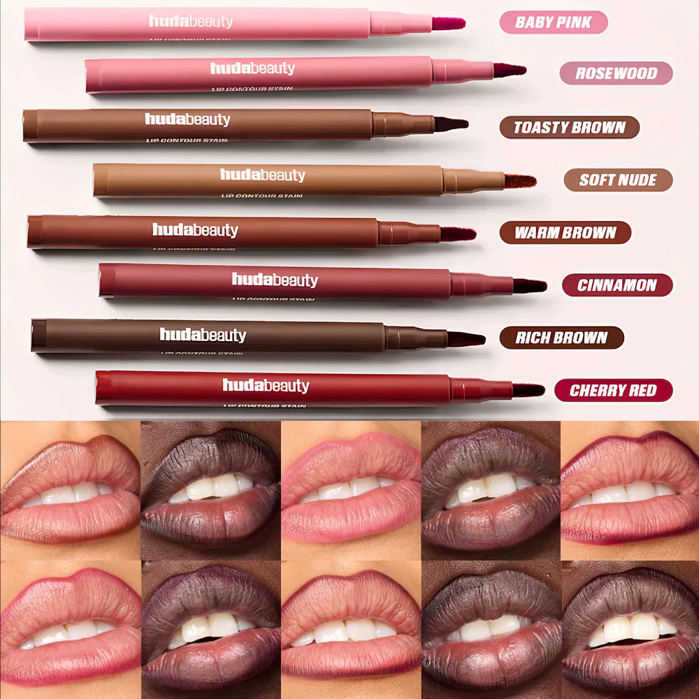 Beauty Huda Makeup - Su geçirmez Mat Dudak Kalemi Kırmızı