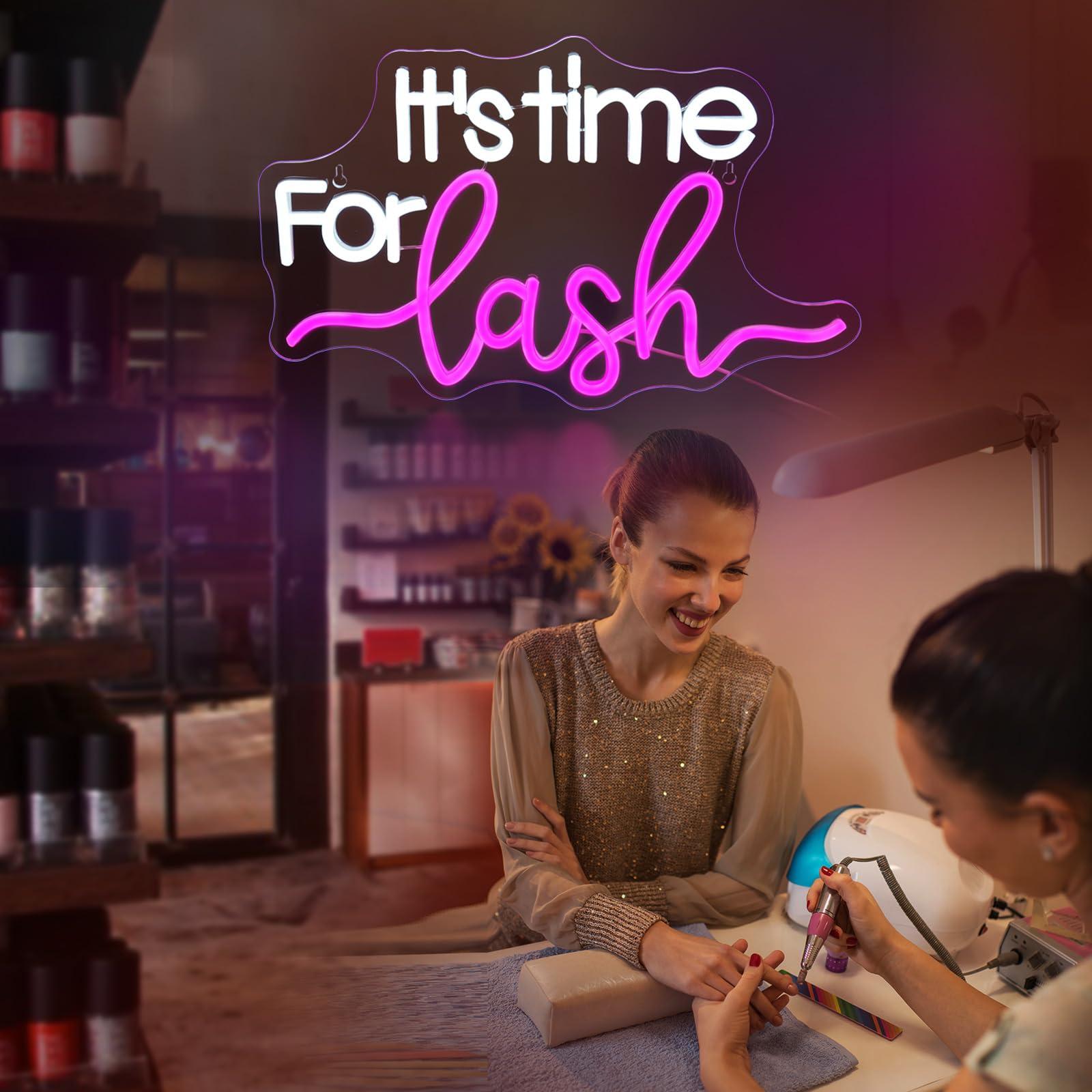Kirpik Neon Tabelası Zamanı Ge - Beauty Makeup Bar incelemesi ve fiyatı