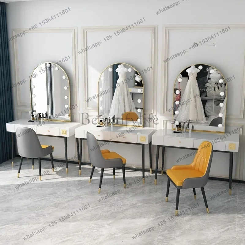 Basit lamba aynalı makyaj masa - Beauty Makeup Studio incelemesi ve fiyatı
