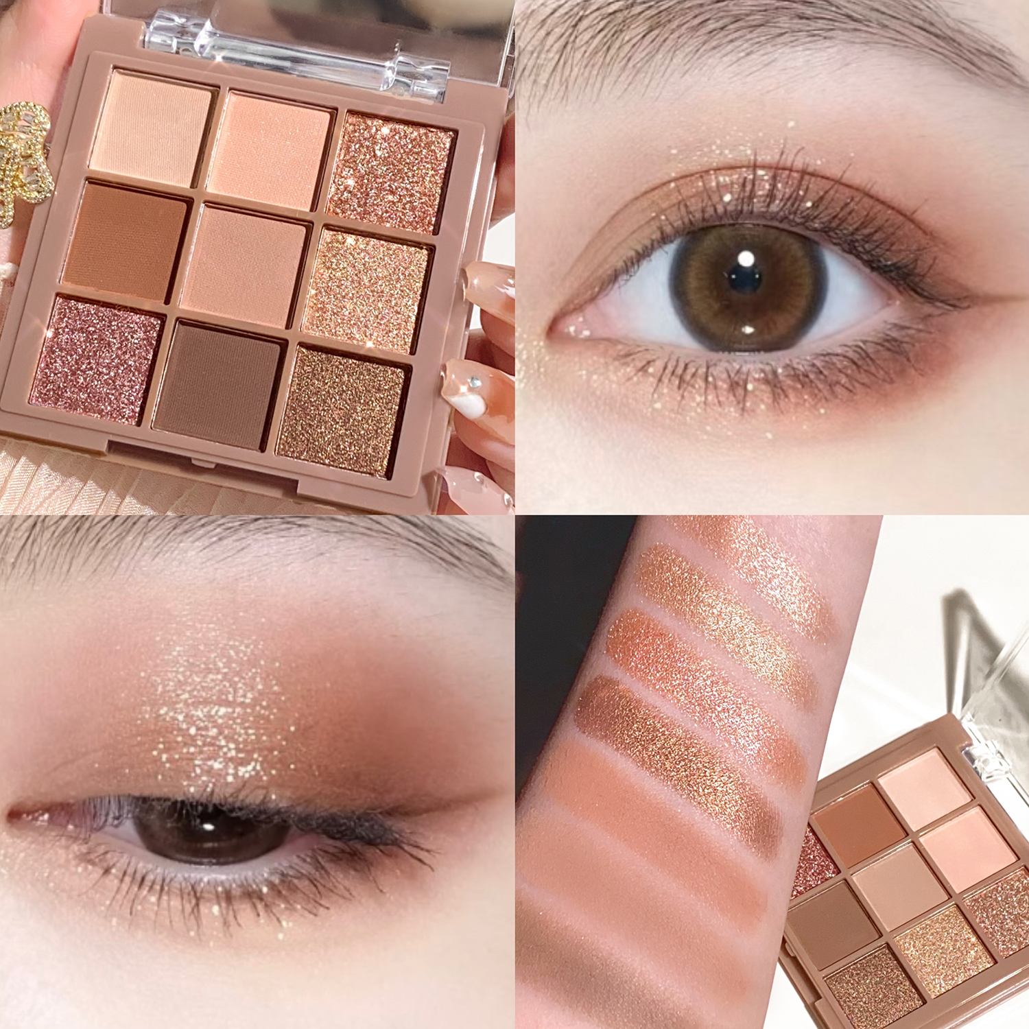 Lüks 9-18 renkli göz farı pale - Beauty Huda Makeup incelemesi ve fiyatı