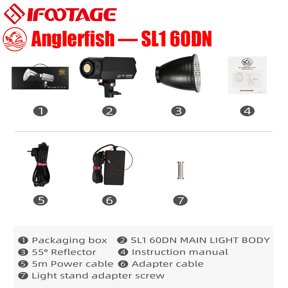 Ifootage Anglerfish SL1 60DN C - Beauty Makeup Studio incelemesi ve fiyatı