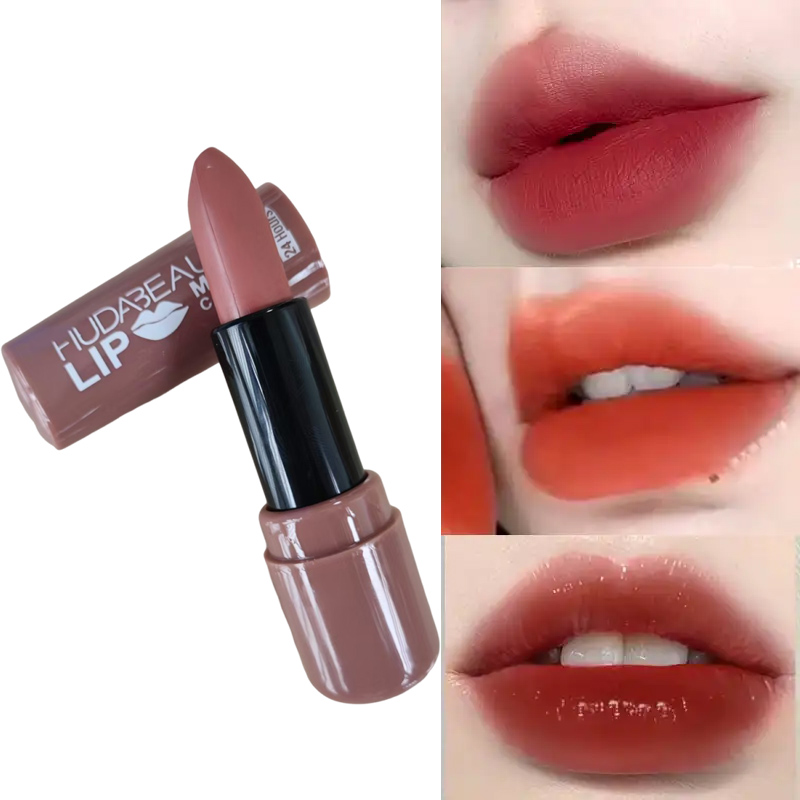 6 renk Ruj Mat 3.8g Huda Nued  - Beauty Huda Makeup incelemesi ve fiyatı