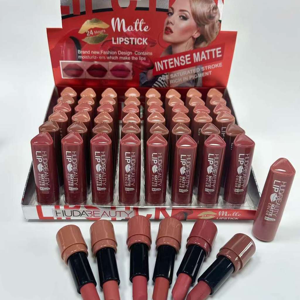6 renk Ruj Mat 3.8g Huda Nued  - Beauty Huda Makeup incelemesi ve fiyatı