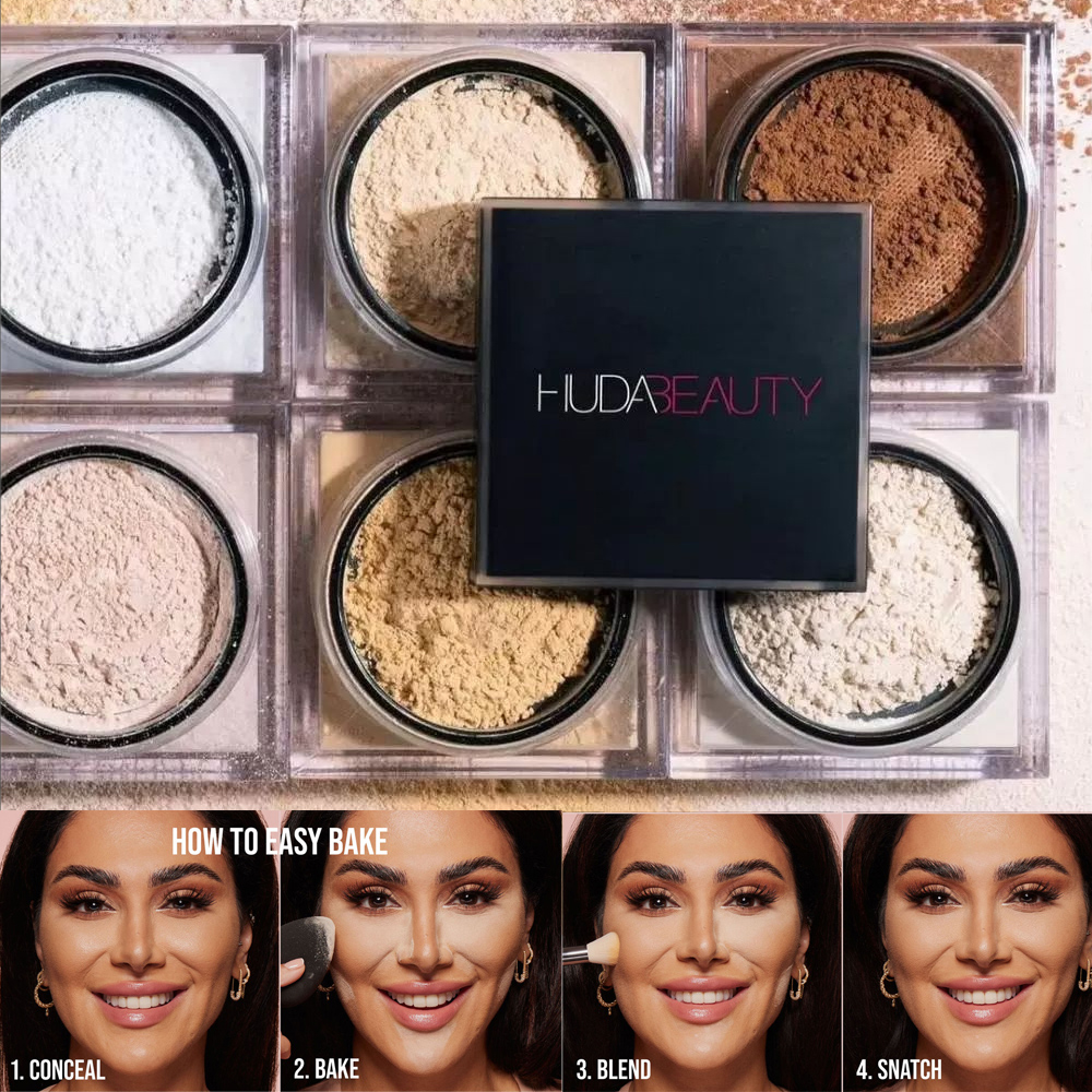 HudaBeauty Gevşek Pudra Makyaj - Beauty Huda Makeup incelemesi ve fiyatı