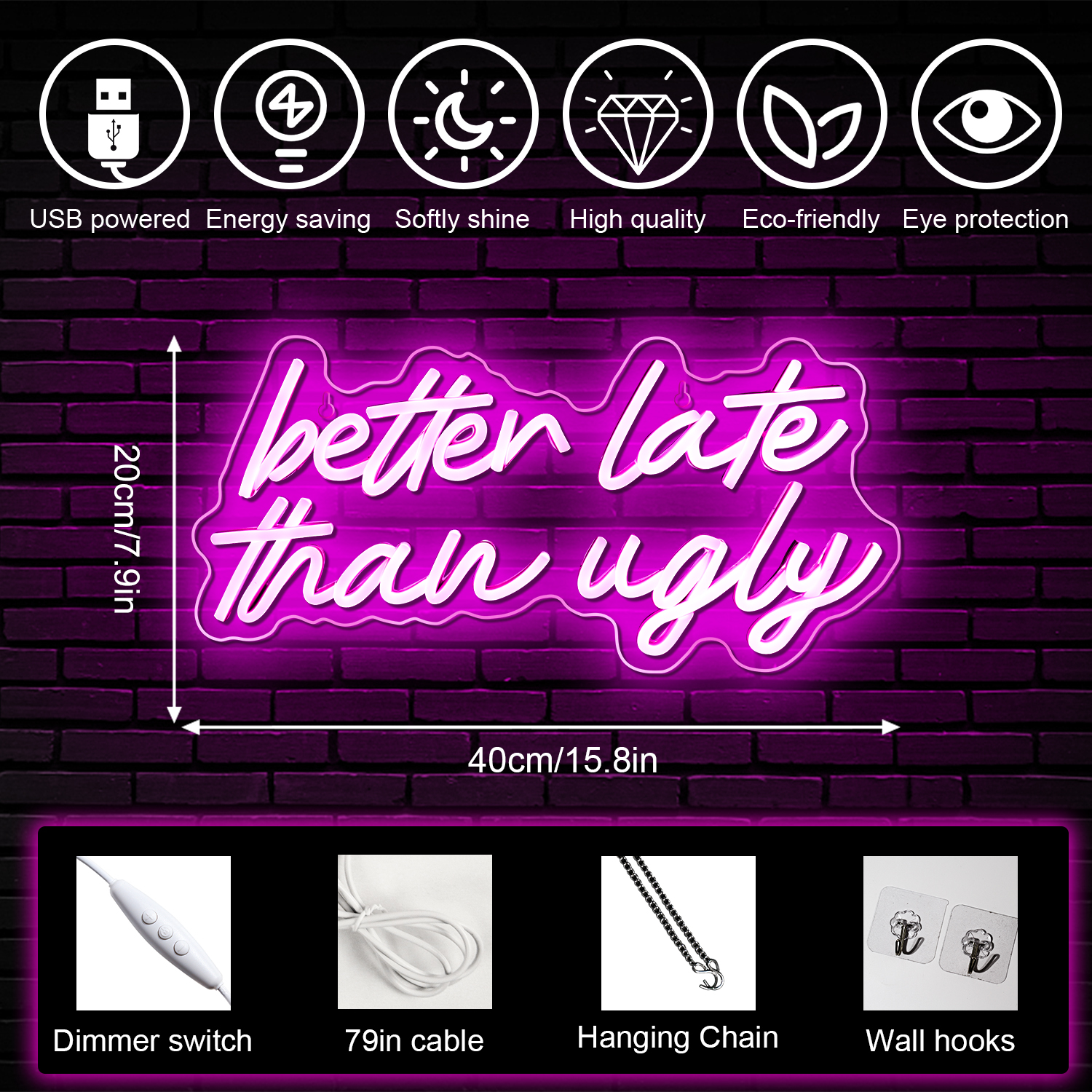 Çirkin Neon Burcu Led Işıkları - Beauty Makeup Bar incelemesi ve fiyatı