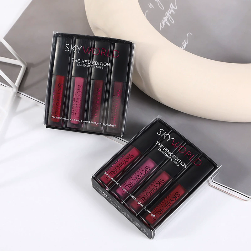 4 adet Ruj Seti Mat Dudak Parl - Beauty Huda Makeup incelemesi ve fiyatı